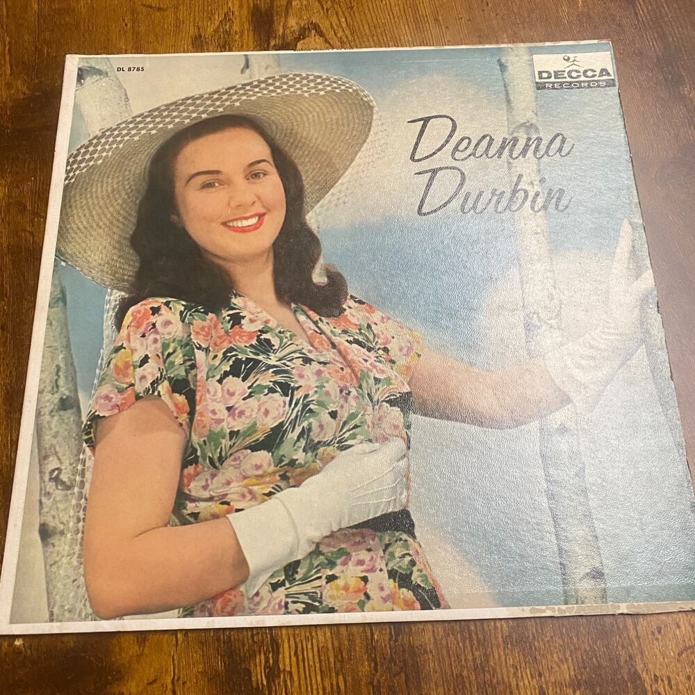Deanna Durbin Soprano with Orchestra vinyl LP DL8785
